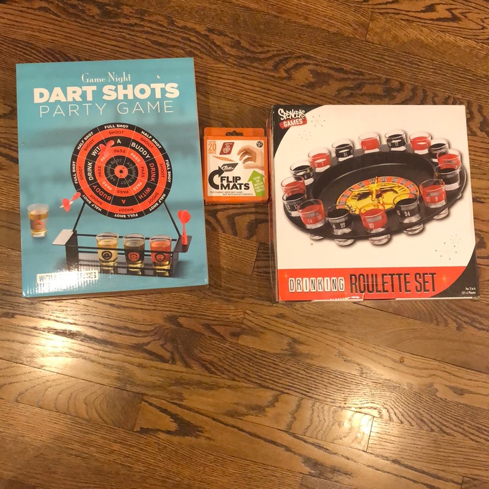 3pack of party games for Adults Only